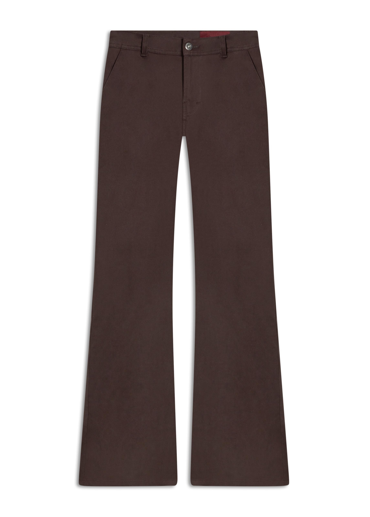 Jogging Color (Flare) b Faca Marrom Escuro