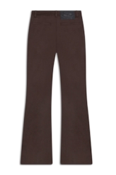 Jogging Color (Flare) b Faca Marrom Escuro