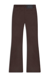 Jogging Color (Flare) b Faca Marrom Escuro