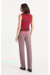 Jogging Color (Gisele Reta) 5 Pockets Purple Gray