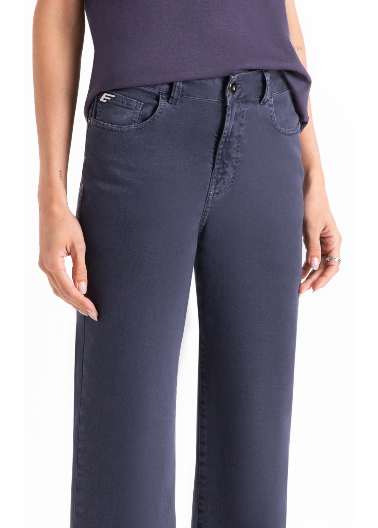 Jogging Color (Patheph) 5 Pockets Old Purple