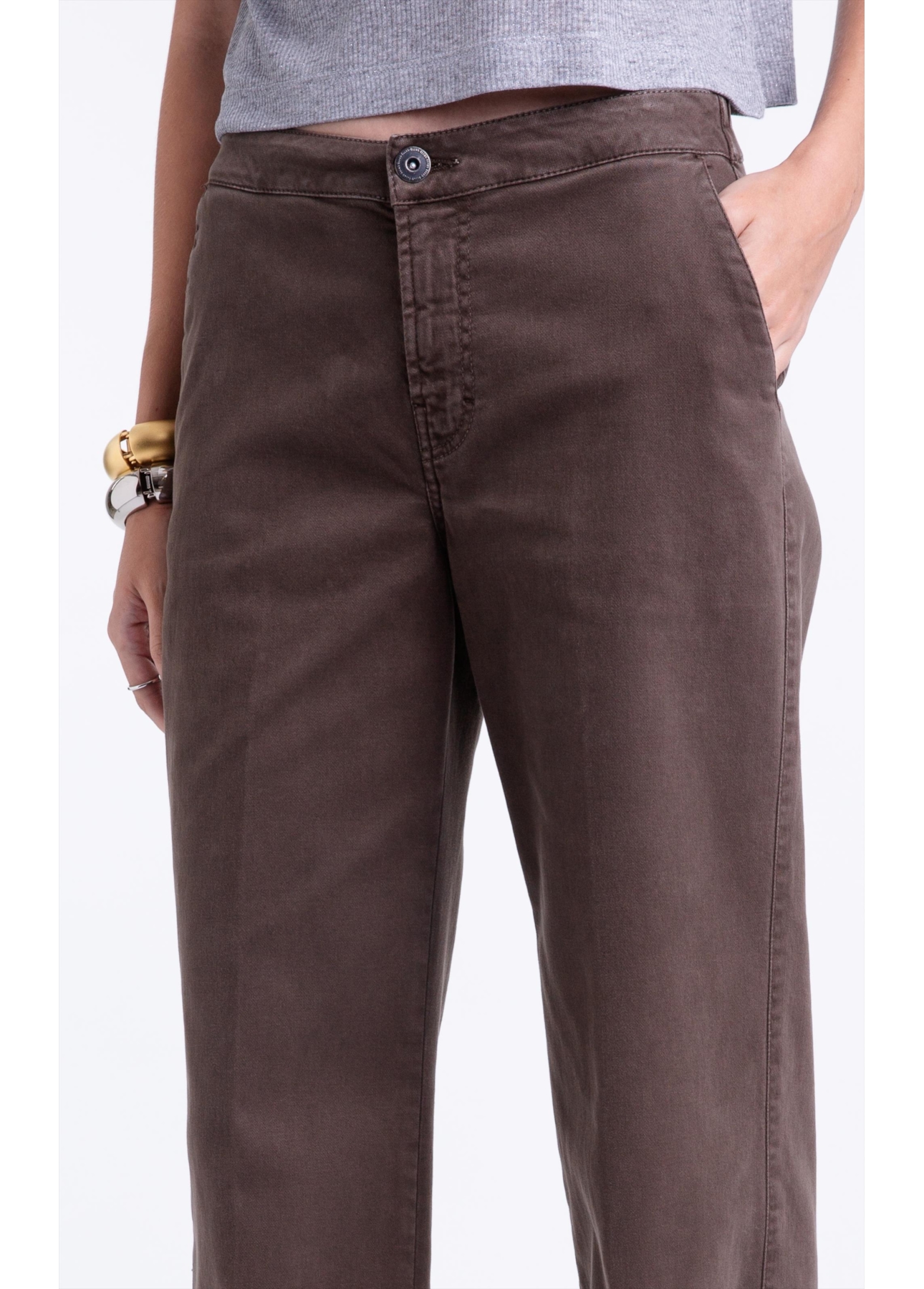 Jogging Color (Patte d Eph) Athlesuire Tabaco
