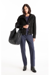 Jogging Color (Preppy) 5 Pockets Old Purple