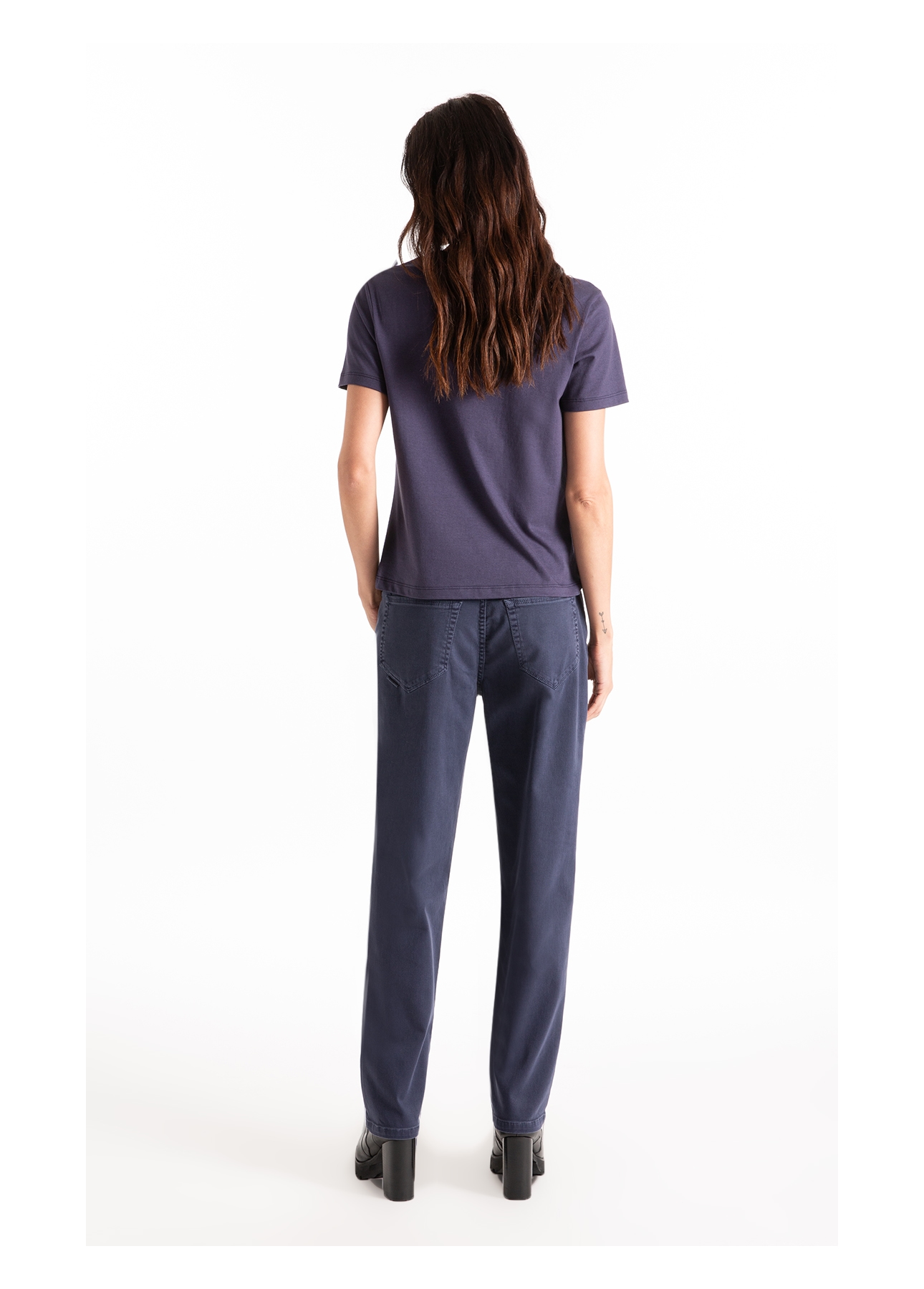 Jogging Color (Preppy) 5 Pockets Old Purple