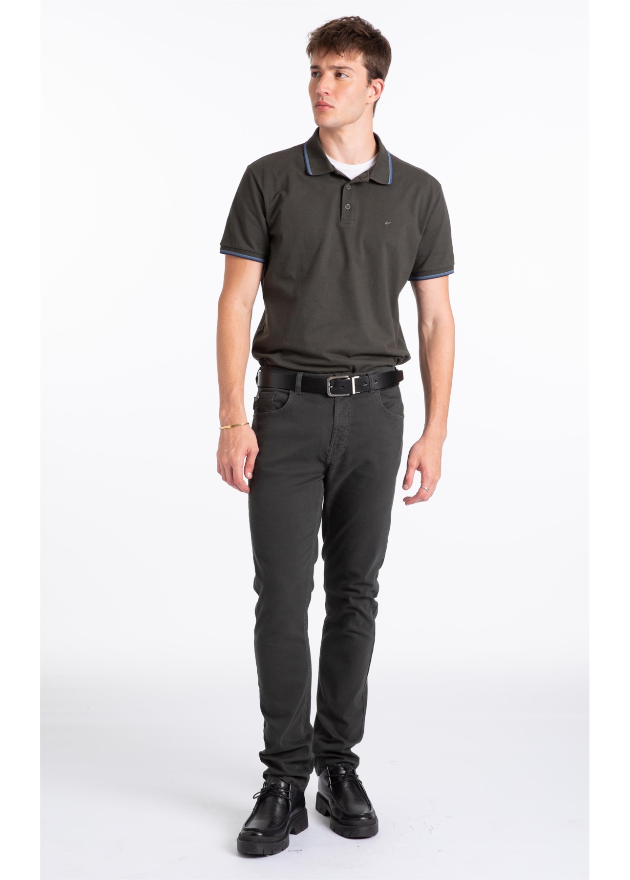 Jogging Color (Slim) 5 Pockets Floresta