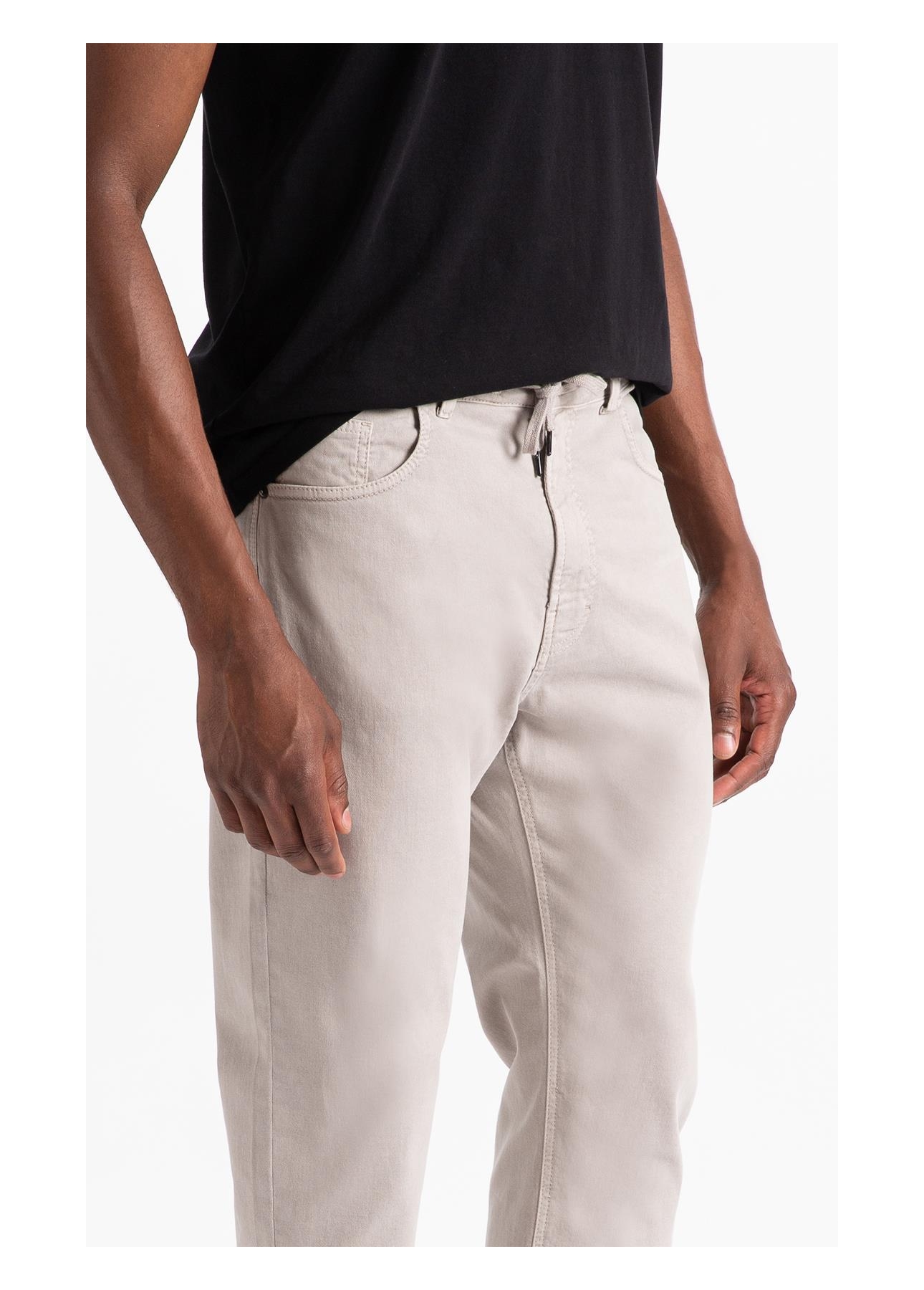 Jogging Color (Slim) Preppy b Faca Silver