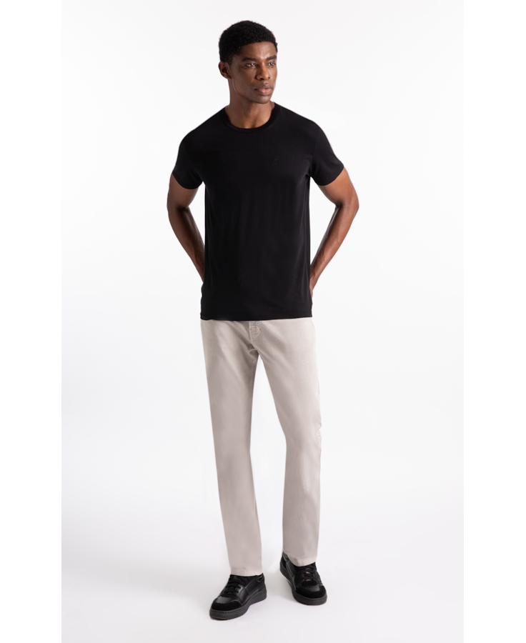Jogging Color (Slim) Preppy b Faca Silver