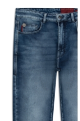 Jogging Intense Blue (Slim) 5 Pockets  Medio C/ Sky
