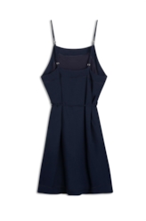 June Sleep Dress Square Trancadeira Marinho