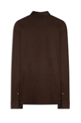 Knitted Changeant Classic Xangai Marrom Escuro