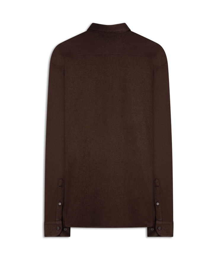 Knitted Changeant Classic Xangai Marrom Escuro