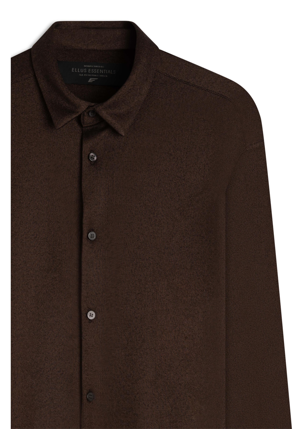 Knitted Changeant Classic Xangai Marrom Escuro