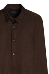 Knitted Changeant Classic Xangai Marrom Escuro