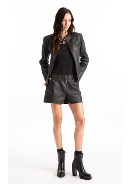 Leather Color (Evase) Recorte Preto