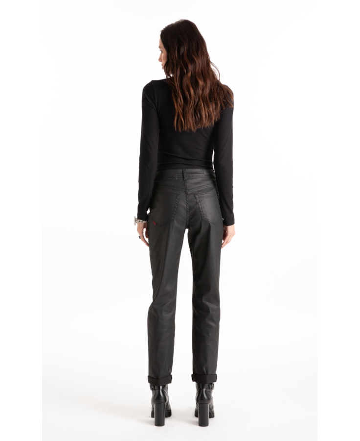 Leather Color (Skinny) Pence Preto