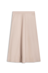 Leather Like Midi Nude