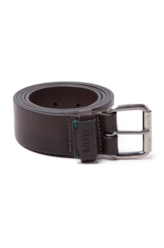 Leather Line Detail Belt Cafe