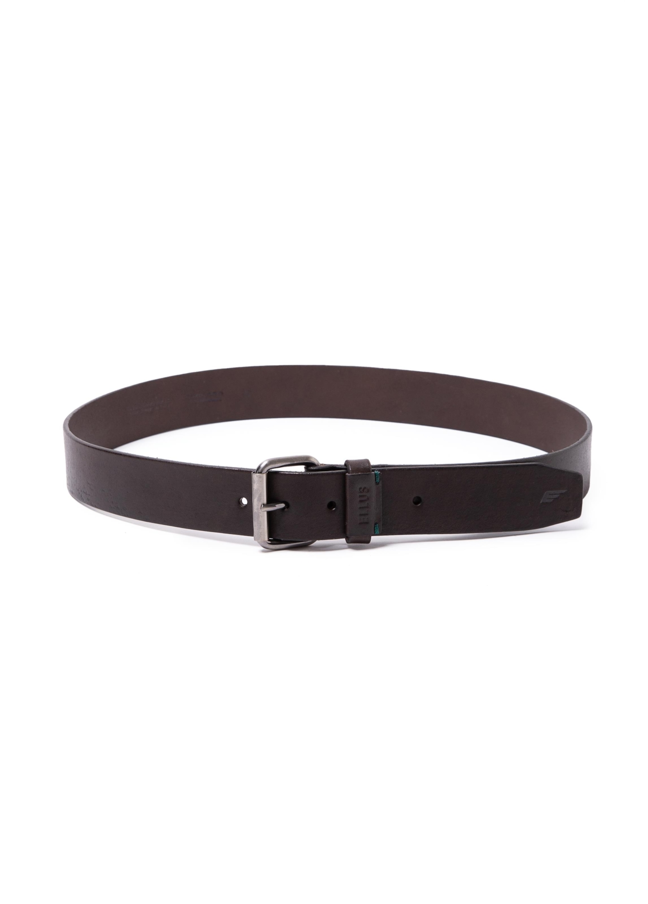 Leather Line Detail Belt Cafe