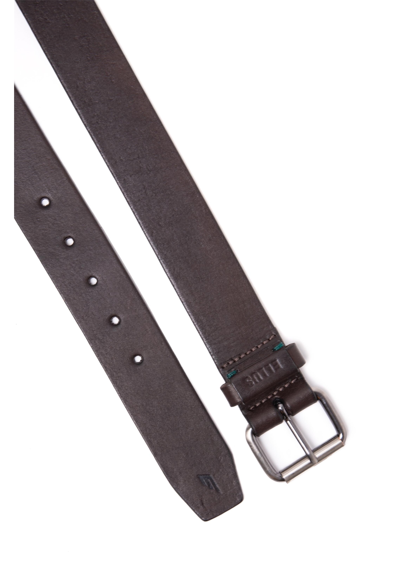 Leather Line Detail Belt Cafe