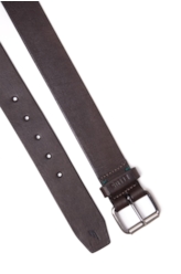 Leather Line Detail Belt Cafe
