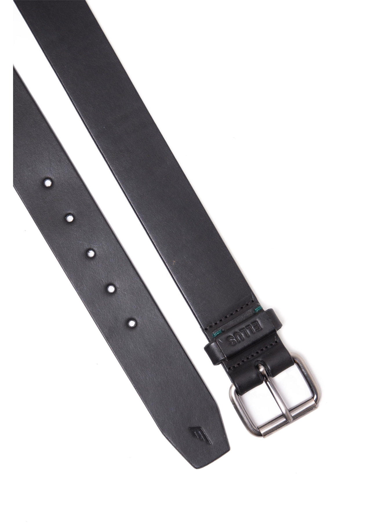 Leather Line Detail Belt Preto