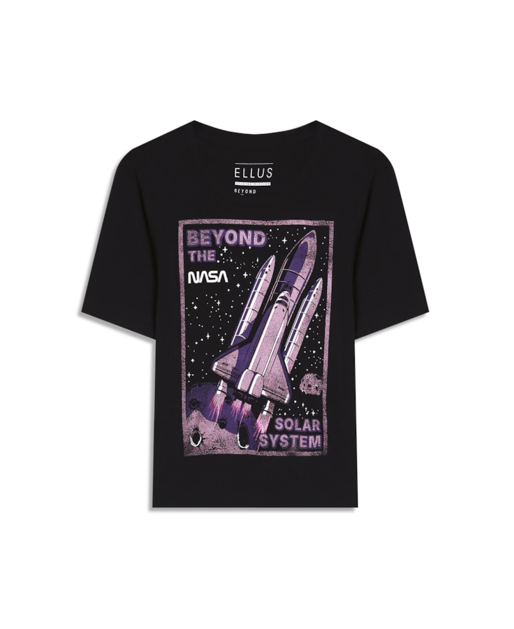 Light Rib Beyond Nasa Boxy Mc Preto