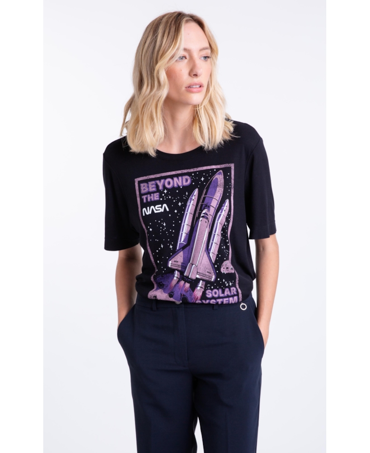 Light Rib Beyond Nasa Boxy Mc Preto