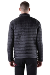 Ligth Nylon Reversible Down Jacket Bicol Preto