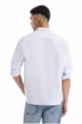 Linen Blend Ft Alessandria Cls Nw Ita Azul Seco