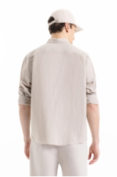 Linen Blend Ft Suli Strp Cls New Ita Areia