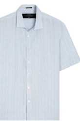 Linen Blend Ft Wayne Classic New Ita Mc Azul Claro