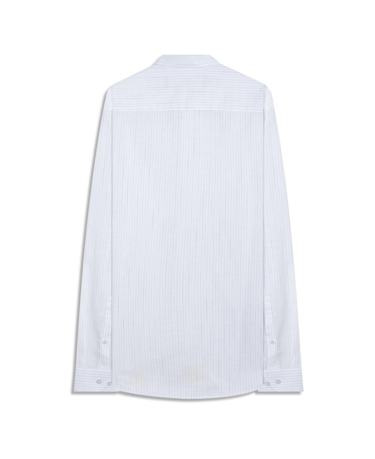 Linen Like Sacramento Listras Classic Xa Branco Laundry