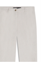 Linsar Rustic B. Faca Reta Pants Areia