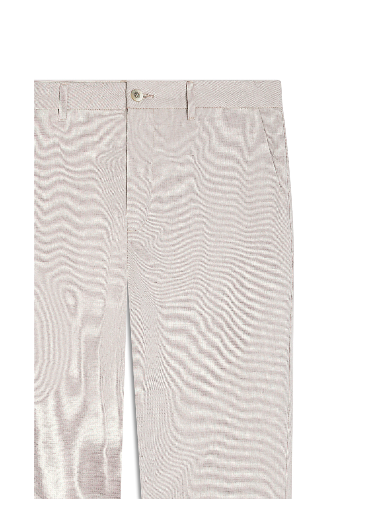 Linsar Rustic B. Faca Trapezio Pants Natural