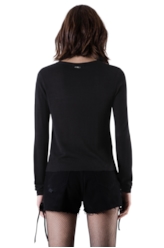 Lurex Immortal Youth Sweater Ml Preto