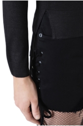 Lurex Immortal Youth Sweater Ml Preto
