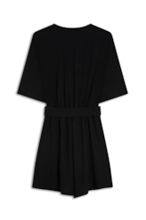 Macacao Affinity Transpass Dress Like Preto