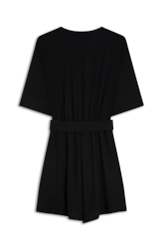Macacao Affinity Transpass Dress Like Preto
