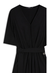 Macacao Affinity Transpass Dress Like Preto