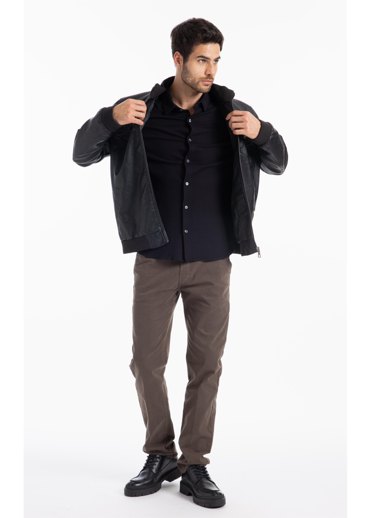 Malha New Dotti Slim Irish Preto