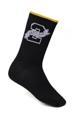 Meia 2nd Flag Friso Cano Alt Preto