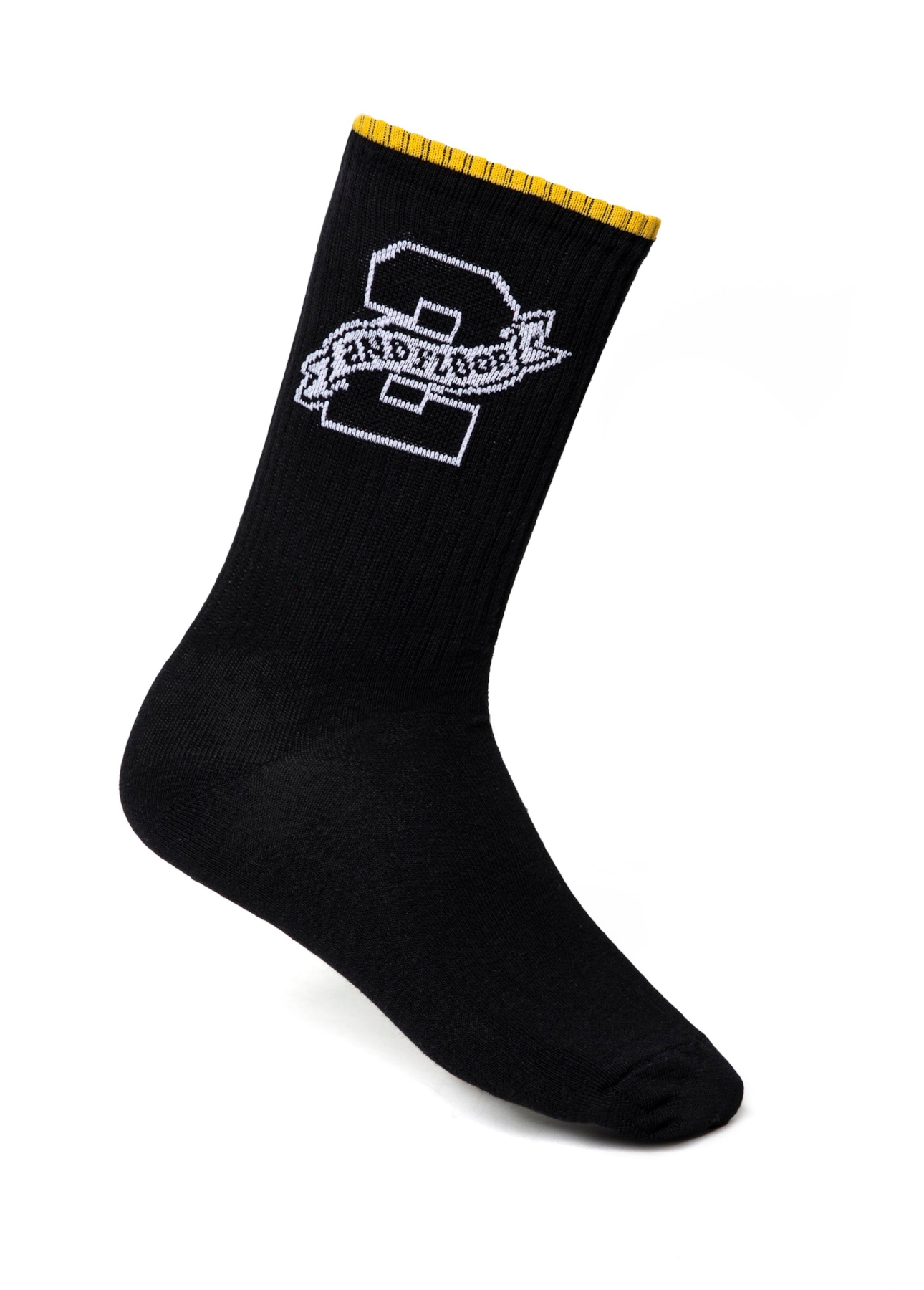 Meia 2nd Flag Friso Cano Alt Preto