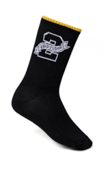 Meia 2nd Flag Friso Cano Alt Preto