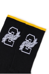 Meia 2nd Flag Friso Cano Alt Preto