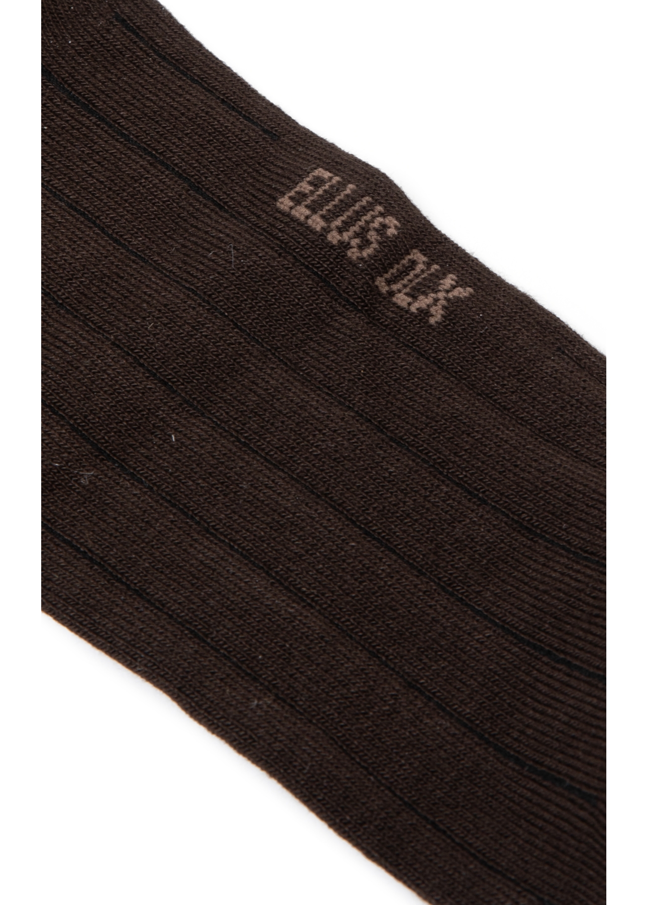 Meia Ribbed Ellus Cafe