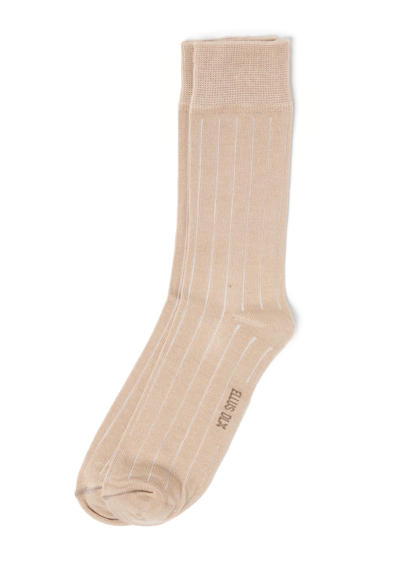 Meia Ribbed Ellus Caqui
