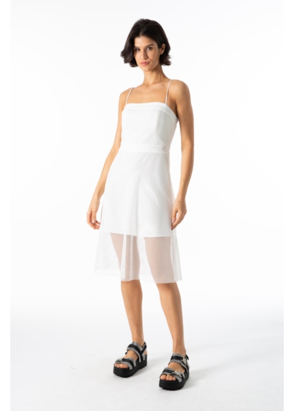 Mesh Strapp Knee Branco