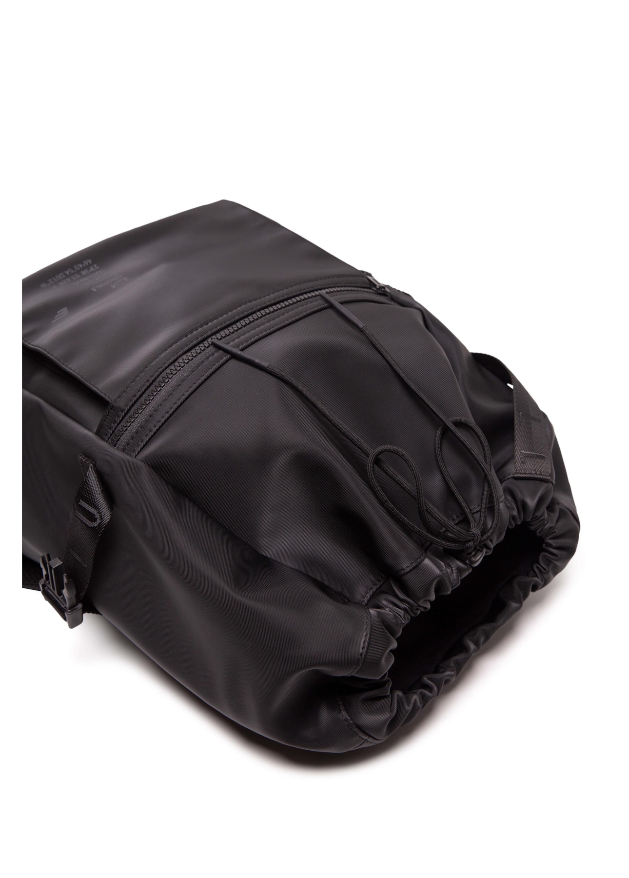 Mochila Backpack Nylon Signature Detail Ellus Preto