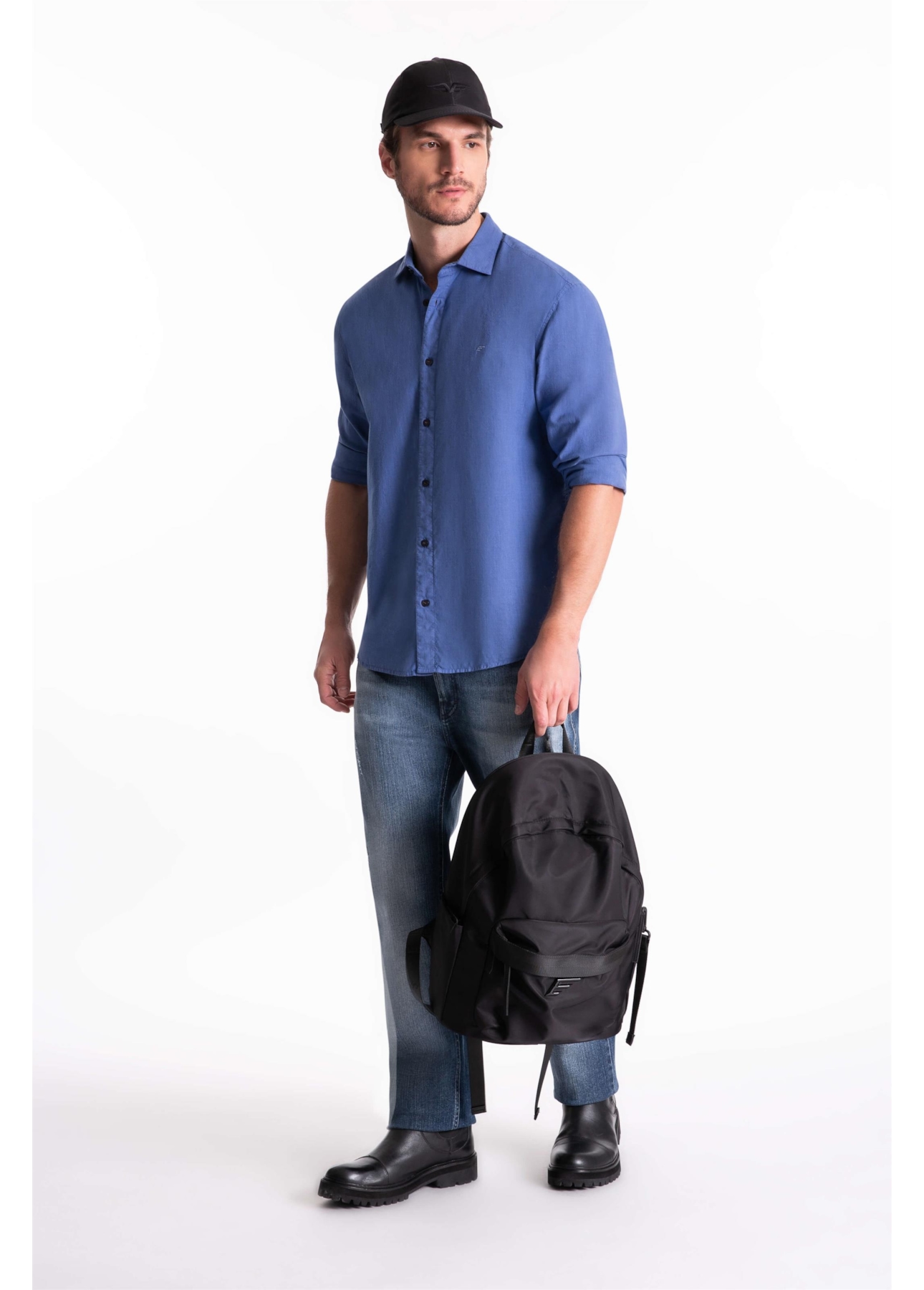 Mochila Weekend Bag Nylon Preto