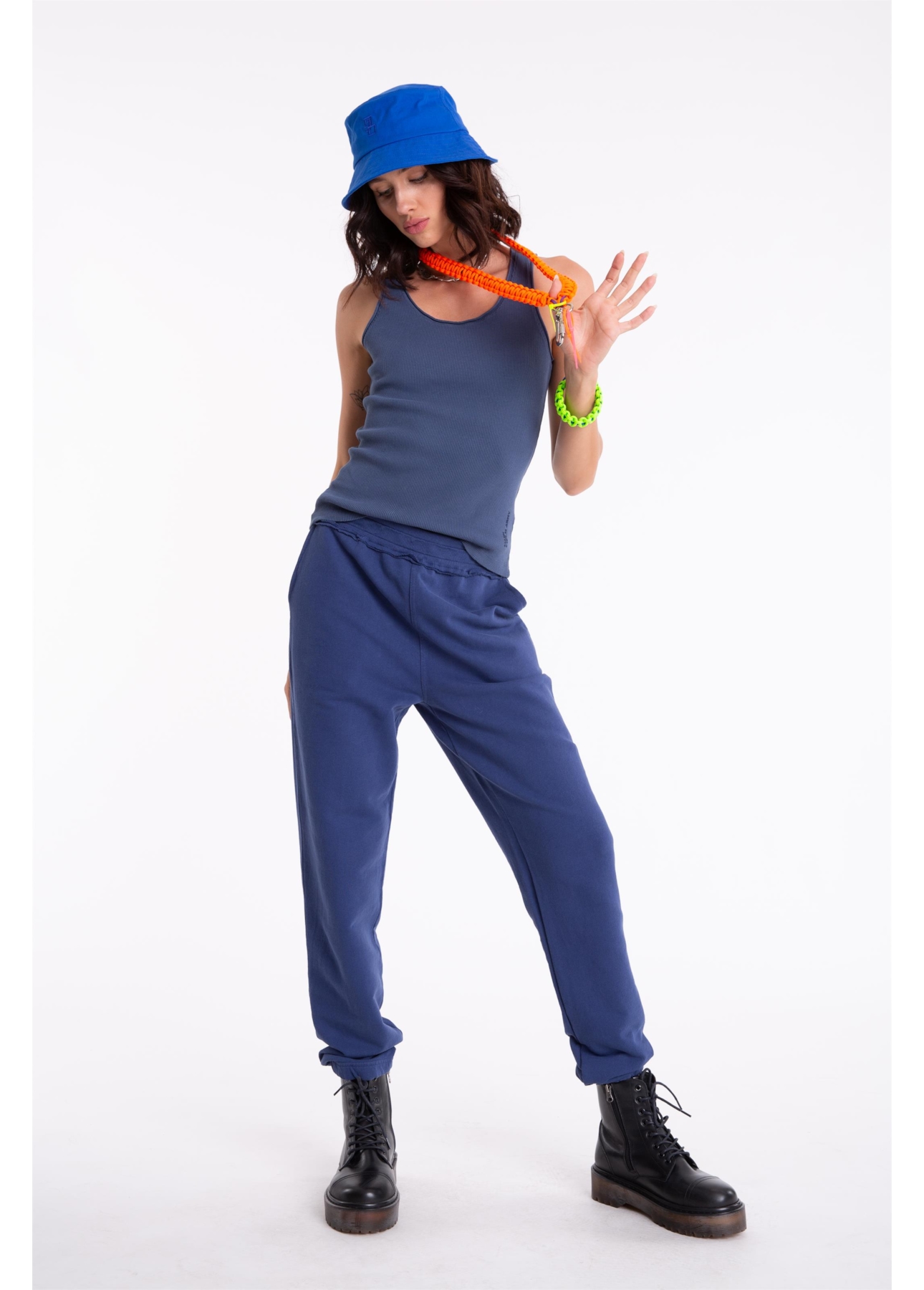 Moletinho Ellus Army Jogger Gd Purple Blue